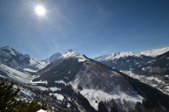 Pension Kirchbrugger Telfes im Stubai Exterior foto
